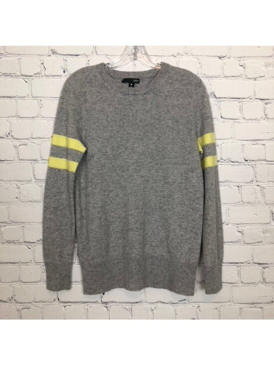 Aqua Sweaters - Aqua 100% Cashmere Gray Sweater Size S